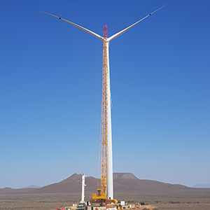 PEWFs first turbine lifting20190907 114213